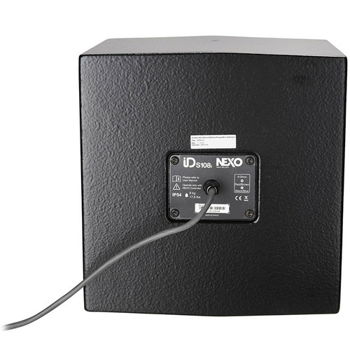 NEXO IDS108-I 8" Compact Fixed Installation Companion Subwoofer for ID14 Speaker - Black