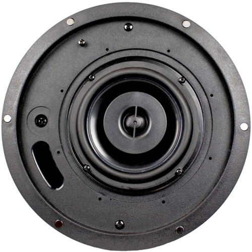 SoundTube IPD-CM62-BGM-II-US 6" IP-Addressable Dante-Enabled In-Ceiling Speaker with Seamless Magnetic Grille - White