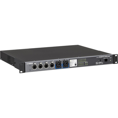 Yamaha SWP2-10SMF 10-Port EtherCON L2 Network Switch with 10G Uplink and Single-Mode Fiber Port