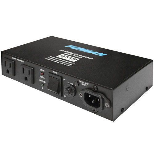 Furman AC-215A 10A Two Outlet Compact Power Conditioner with Auto-Resetting Voltage Protection