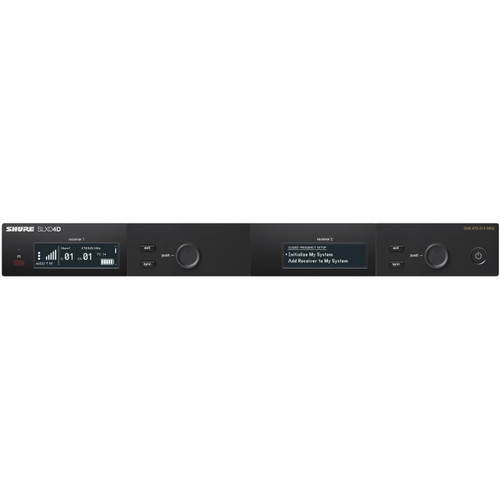 Shure SLXD4D Dual Channel Digital Wireless Receiver