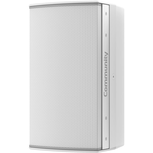 Community IC6-1082T96W High Output 8" 2-Way 70V/100V Indoor Loudspeaker 90° x 60° Dispersion - White