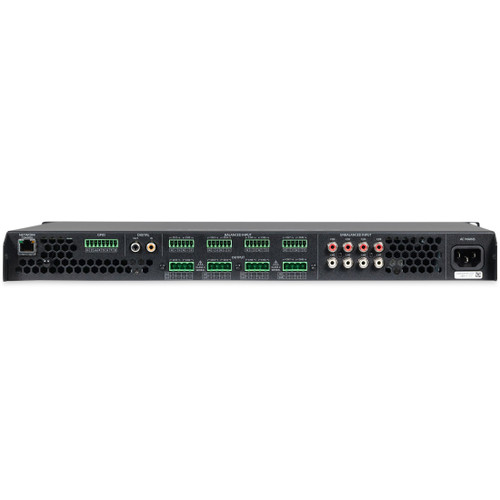 Pure Resonance Audio DZMA8125 8-Channel Digital Mixer Amplifier 70V/100V/4-16 Ohm with DSP