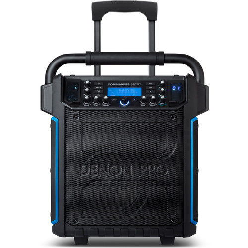 Denon Pro Commander Sport IPX4 Water-Resistant 120W Bluetooth Portable PA Speaker (Discontinued)