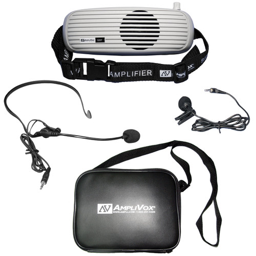 AmpliVox S206 BeltBlaster Waistband Portable PA System