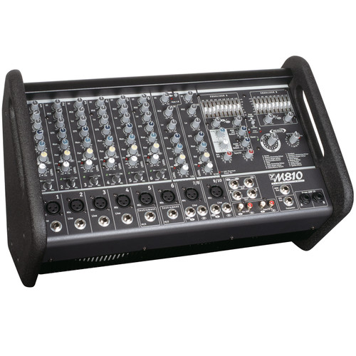 Yorkville M810-2 MicroMix 2 x 400W 10-Channel Powered Box Mixer Amplifier