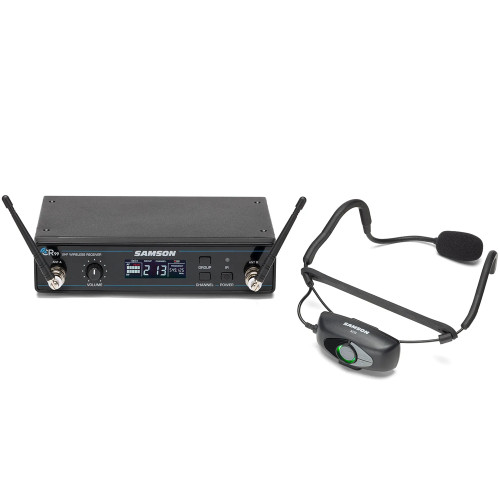Weight Room Sound System with Yamaha Powered Speakers, Wireless Headset Mic System and 8 Channel Bluetooth Wireless Connectivity
