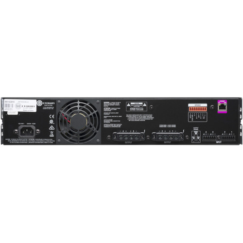 QSC Auditorium Sound System with AcousticDesign Speakers Ui16 Digital Mixer and Crown CDI Power Amplifiers