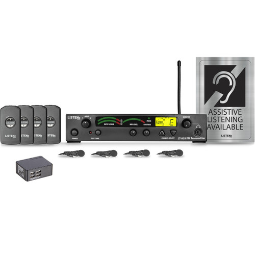 QSC Auditorium Sound System with AcousticDesign Speakers Ui16 Digital Mixer and Crown CDI Power Amplifiers