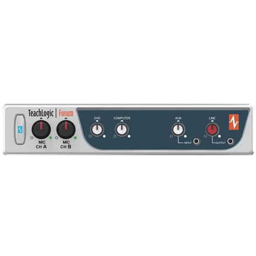 Classroom Sound System with 2 SD4 Ceiling Speaker Arrays, TeachLogic IMA-240 Receiver Amplifier and Sapphire Wireless Microphone