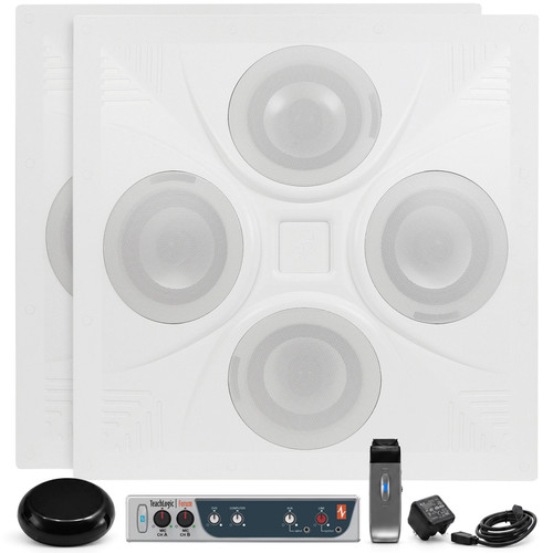Classroom Sound System with 2 SD4 Ceiling Speaker Arrays, TeachLogic IMA-240 Receiver Amplifier and Sapphire Wireless Microphone