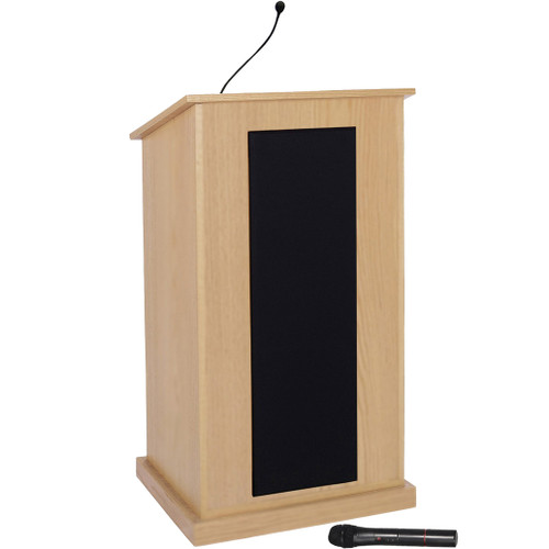 JY Sound SW470 Chancellor Lectern with Wireless Microphone