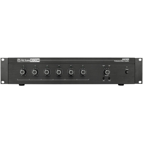Warehouse and Industrial Space PA Sound System with Octasound SP820A Central Speaker and Bosch Push-to-Talk Paging Microphone