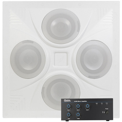Classroom Sound System with Ceiling Speaker and AtlasIED AA35 Mixer Amplifier