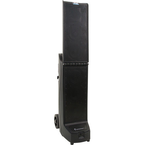 Portable PA System Outdoor Battery Powered Rechargeable Anchor Audio Bigfoot with Mesh Front Weatherproof Cover 126 dB 300 Watts with Bluetooth