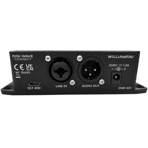Williams AV DWD 401 Digi-Wave Connect Audio Breakout Box for Digi-Wave DLT 400 Transceiver and DLR 400 RCH Receiver