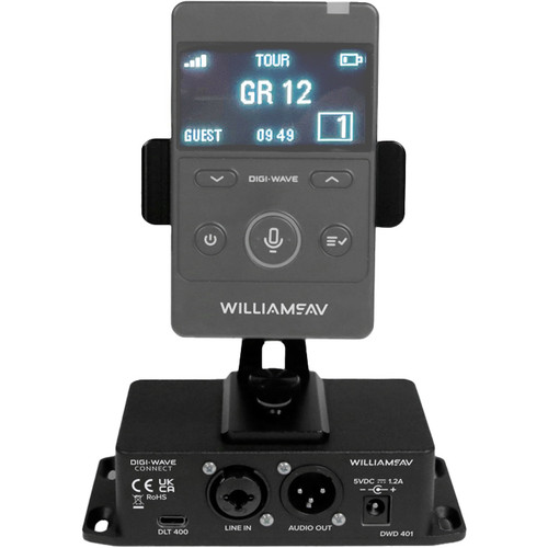 Williams AV DWD 401 Digi-Wave Connect Audio Breakout Box for Digi-Wave DLT 400 Transceiver and DLR 400 RCH Receiver