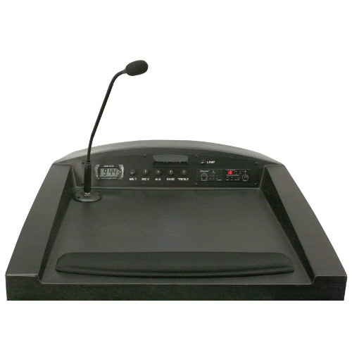 AmpliVox SW3240 Wireless Pinnacle Tabletop Lectern with Sound System
