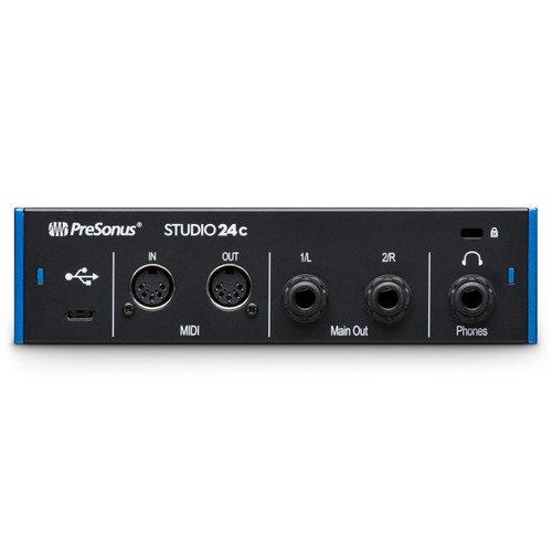Four Person Podcast Studio Equipment Package with 4 Shure SM7B Microphones, Presonus Studio 24c Audio Interface and 4 Professional Headphones