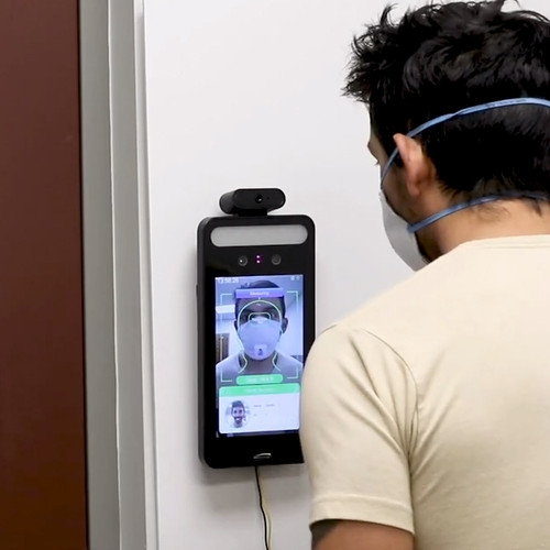 Speco Technologies O2TML Thermal Screening and Face Recognition Kiosk Terminal