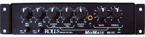 Rolls MX153 Mix Mate Mixer