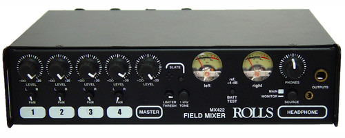 Rolls MX422 4-Channel Microphone Line Field Mixer (Discontinued)