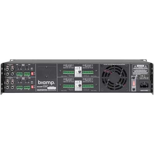 Biamp REVAMP4120T 4 x 120W at 4Ω/70V/100V 4-Channel Class D Power Amplifier