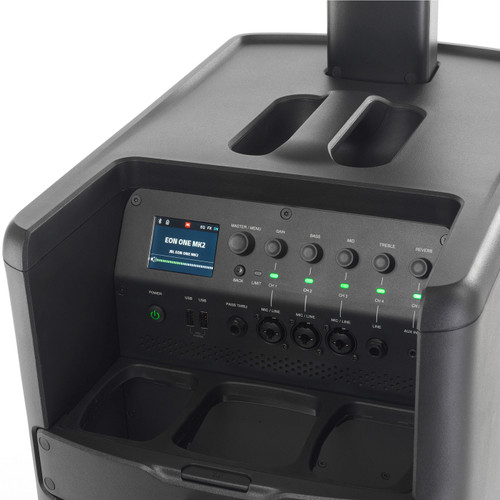 JBL EON ONE MK2 All-In-One Rechargeable Column PA System with Built-In Mixer and DSP