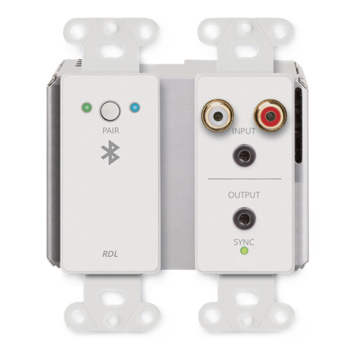 RDL DD-BTN44 Wall-Mounted Bi-Directional Dante Audio Interface