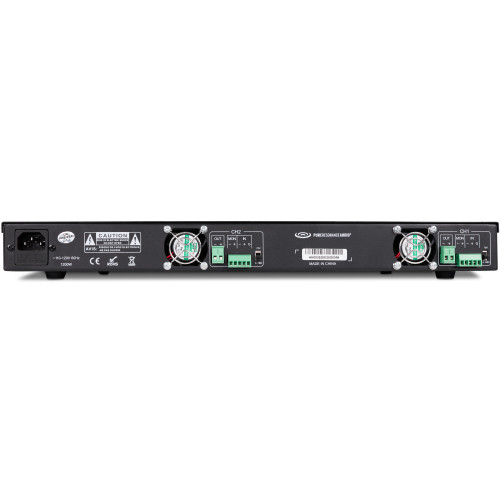 Open Architecture Multi-Zone Sound System with 12 SoundTube Pendant Speakers - Up to 10,000 SF (Up to 4 Zones)