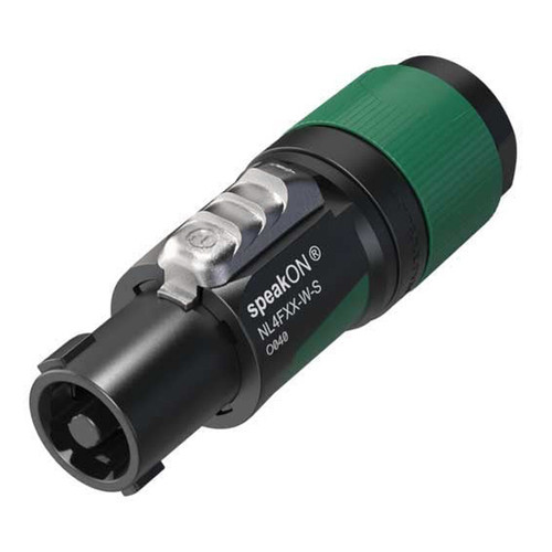 CBI BC-NL4FXX-W-S 4-Pole SpeakON Cable Connector