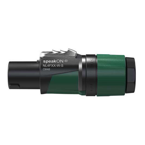 CBI BC-NL4FXX-W-S 4-Pole SpeakON Cable Connector