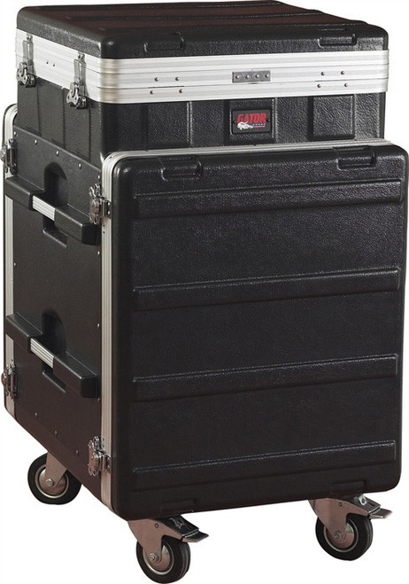 Gator GRC-10x12 PU 12U Side Pop-up Console Audio Rack