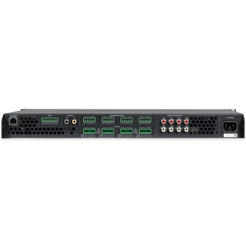 Outdoor Stadium Sound System with 4 S10 10" Stadium Speakers, DZMA8125 Digital Mixer Amplifier, BTR1 Bluetooth Receiver and PTT1 Paging Mic