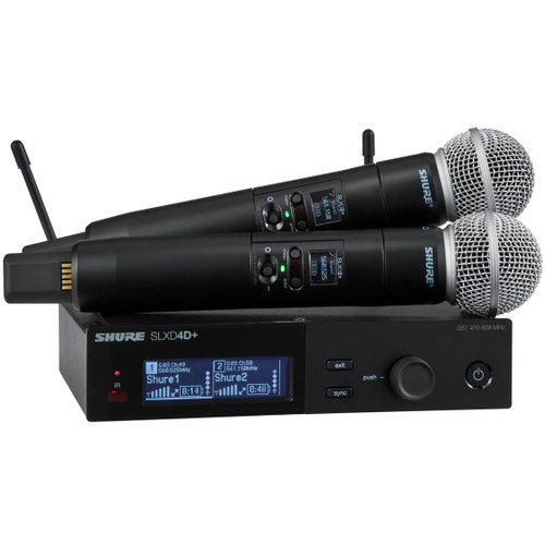 Shure SLXD24D+/58 Dual Wireless System
