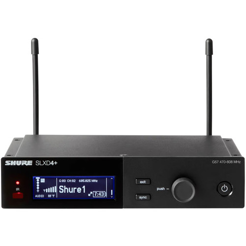 Shure SLXD14+/93 Digital Wireless Omnidirectional Lavalier Microphone System