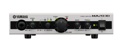 Yamaha Conference Room Sound System with 10 VX Series Speakers MA2030 Mixer Amplifier and PA2030 Power Amplifier