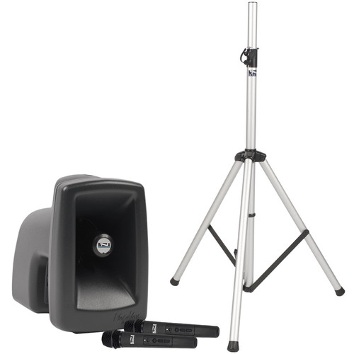 Anchor Audio MegaVox 2 System 2 Portable Sound System with Built-in Bluetooth and 2 Wireless Microphones