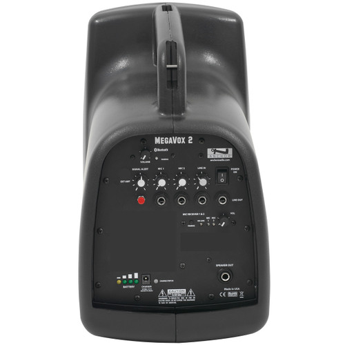 Anchor Audio MegaVox 2 System 2 Portable Sound System with Built-in Bluetooth and 2 Wireless Microphones