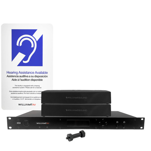 Williams AV IR ME2 D IR Plus Flex Infrared Assistive Listening System