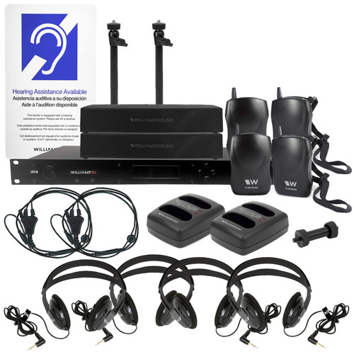 Williams AV IR SY11 IR Plus Complete Infrared Assistive Listening System