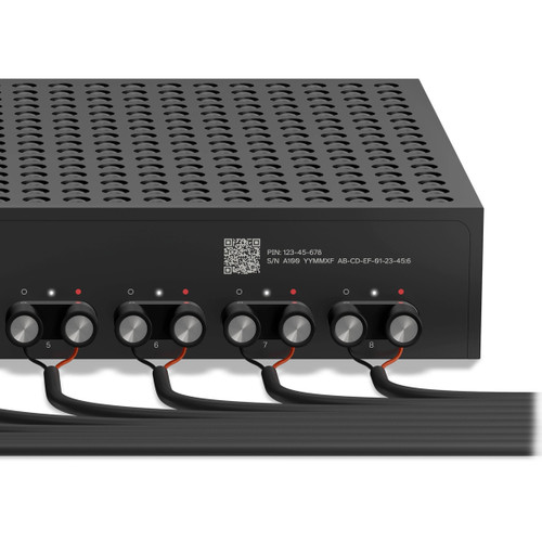 Sonos Amp Multi 8-Channel 4-Zone 8x125W Professional Amplifier with ProTune EQ, WiFi 6 and AirPlay 2