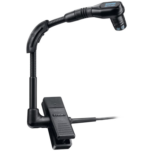 Shure GLXD14+/B98 Digital Wireless Instrument System with BETA 98H/C Flexible Gooseneck Microphone