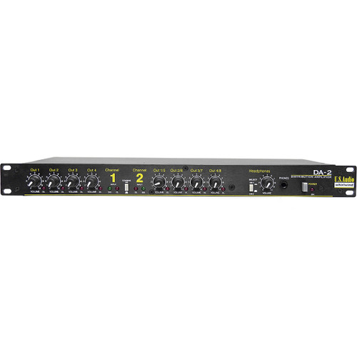 Whirlwind DA-2 2-Channel Audio Distribution Amplifier