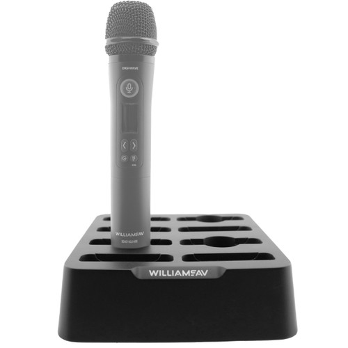Williams AV CHG 448 Digi-Wave 8-Bay Charger for DLR 400 RCH Receivers, DW T410 and DLT 400 Transceivers