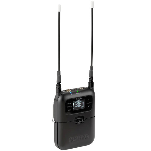 Shure SLXD5+ Portable Digital Camera-Mount Wireless Receiver