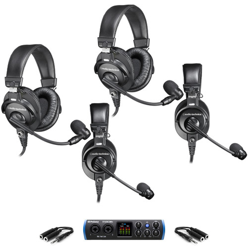 Four Person Podcast Studio Equipment Package