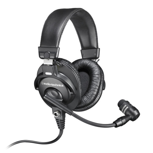 Four Person Podcast Studio Equipment Package with 4 Audio-Technica BPHS1 Broadcast Headsets with Boom Microphones and PreSonus Studio 24c Audio Interface