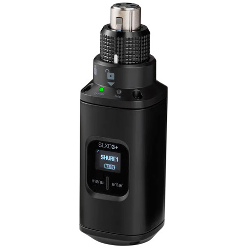 Shure SLXD3+ Wireless Plug-On Transmitter With XLR Connector