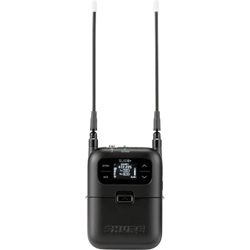 Shure SLXD35+ Portable Digital Camera-Mount Wireless System with SLXD3+ XLR Transmitter